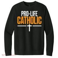 Pro Life Anti Abortion Catholic V.I.T. Fleece Crew Sweatshirt thumb 0
