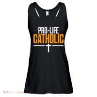 Pro Life Anti Abortion Catholic Ladies Essential Flowy Tank thumb 0