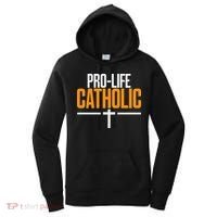 Pro Life Anti Abortion Catholic Women's Hoodie thumb 0