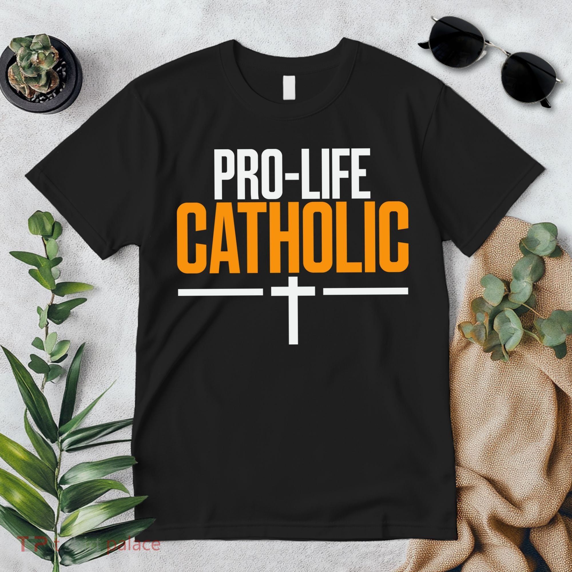 Pro Life Anti Abortion Catholic Premium T-Shirt