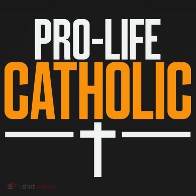 Pro Life Anti Abortion Catholic Tall Hoodie