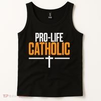 Pro Life Anti Abortion Catholic Tank Top thumb 2