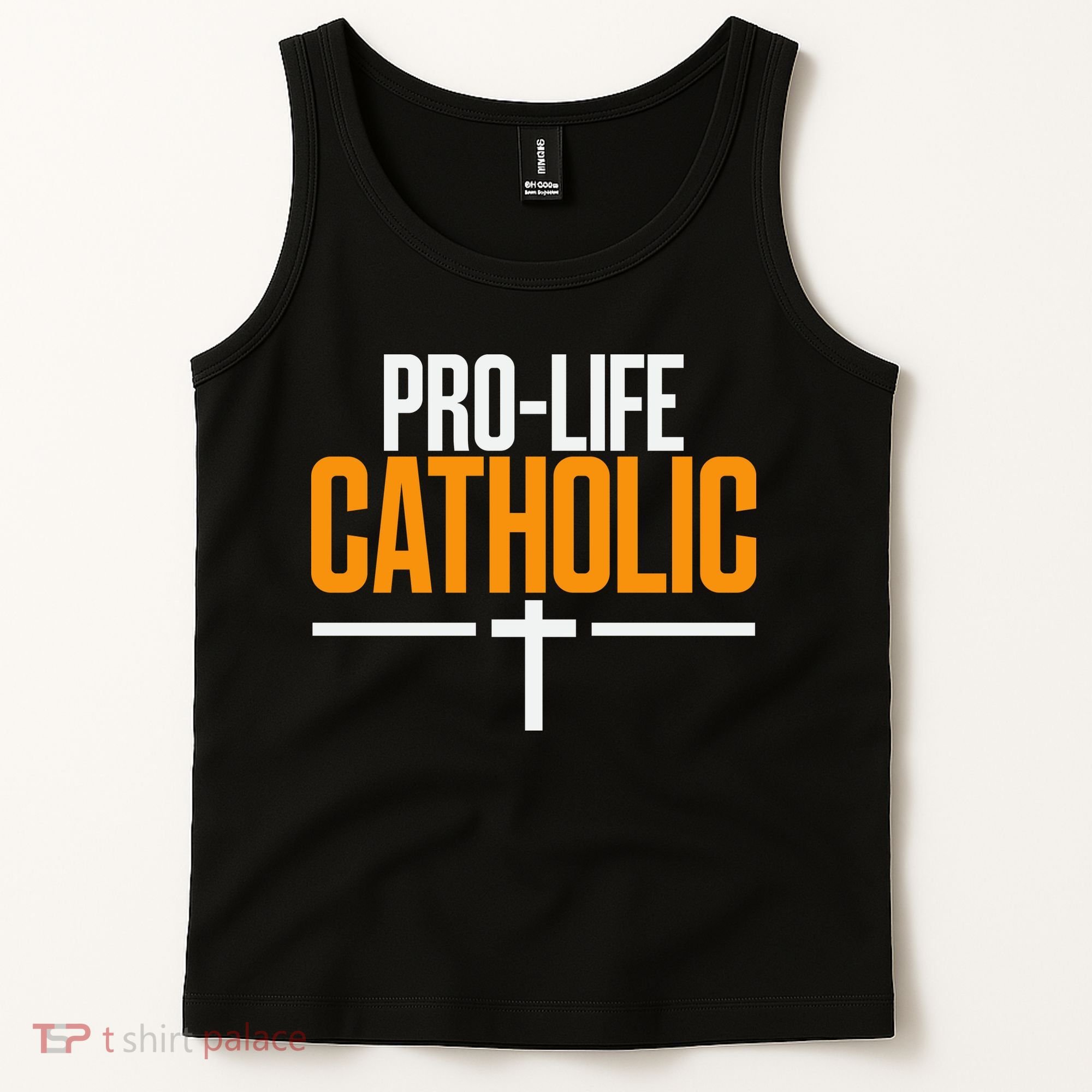 Pro Life Anti Abortion Catholic Tank Top