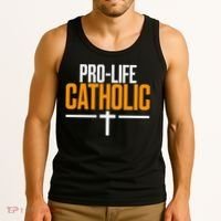 Pro Life Anti Abortion Catholic Tank Top thumb 3