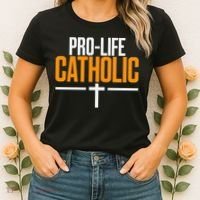 Pro Life Anti Abortion Catholic Women's T-Shirt thumb 2