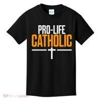 Pro Life Anti Abortion Catholic Kids T-Shirt thumb 0