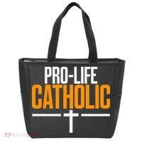 Pro Life Anti Abortion Catholic Tote Bag thumb 0