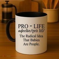 Pro Life Anti Abortion Christian Coffee Mug thumb 4