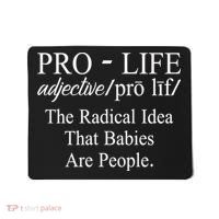Pro Life Anti Abortion Christian Mousepad thumb 0