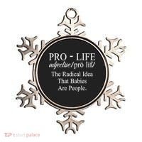 Pro Life Anti Abortion Christian Ornament thumb 0