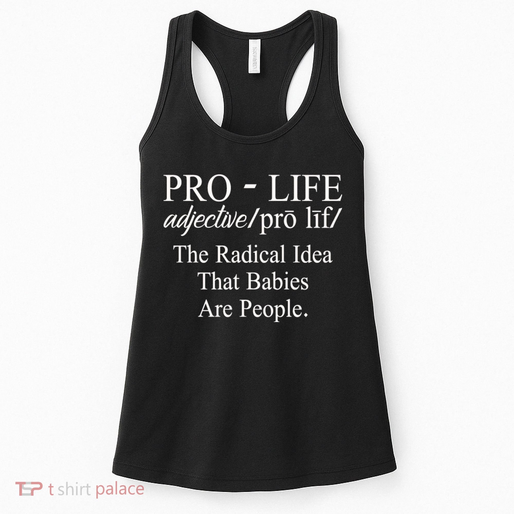 Pro Life Anti Abortion Christian Women's Tank Top
