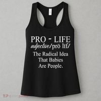 Pro Life Anti Abortion Christian Women's Tank Top thumb 3