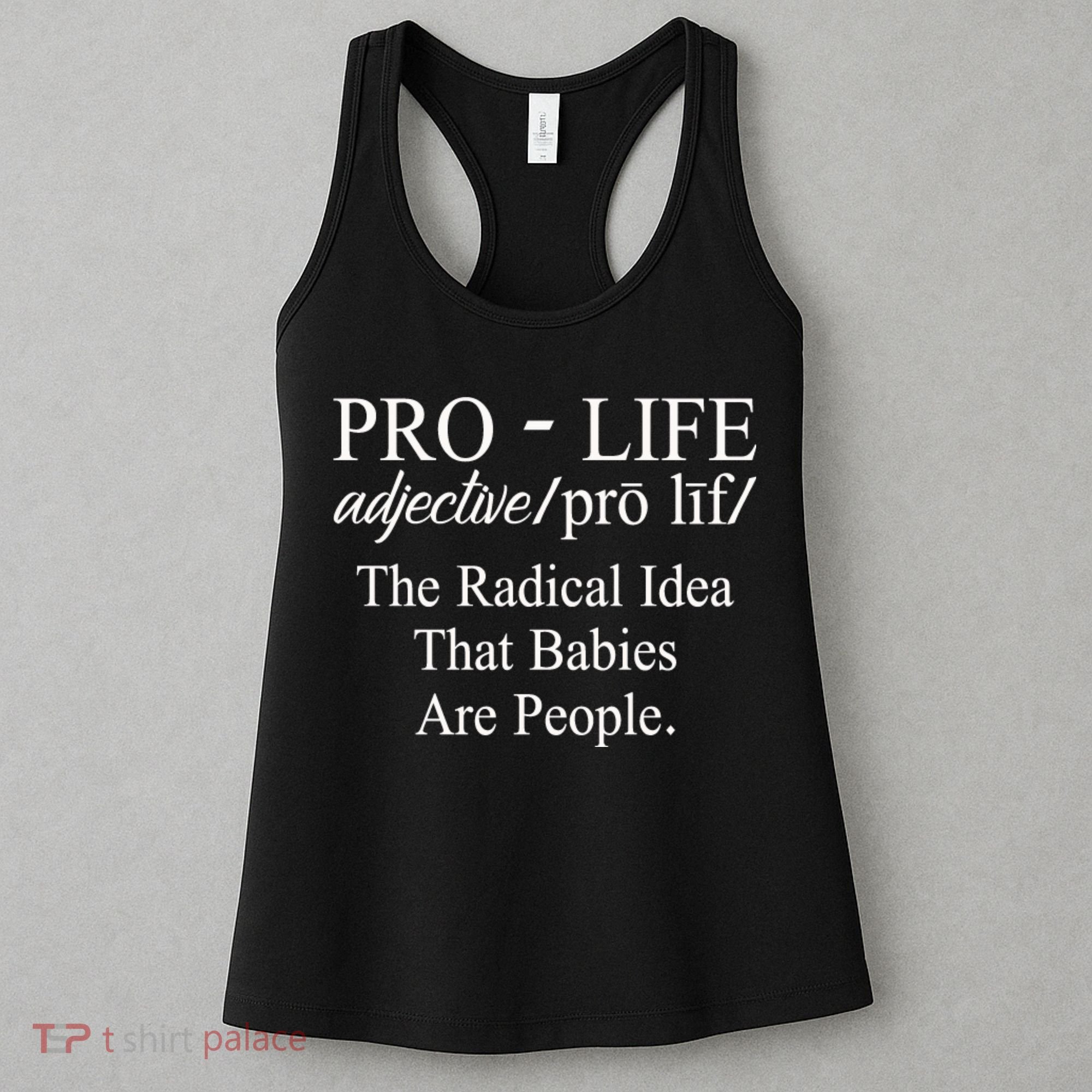 Pro Life Anti Abortion Christian Women's Tank Top