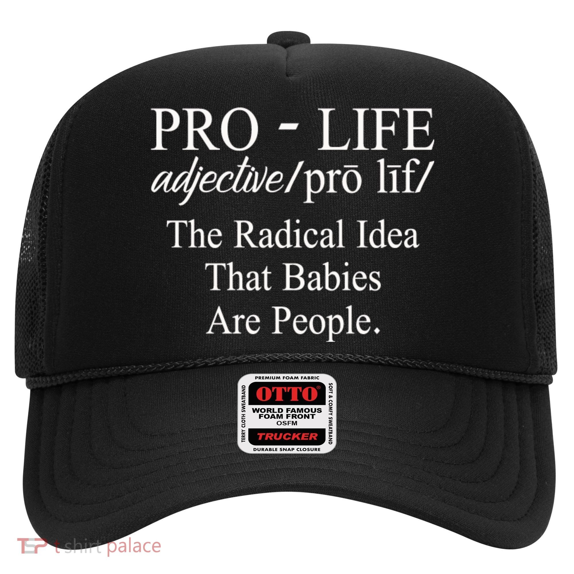 Pro Life Anti Abortion Christian Hat