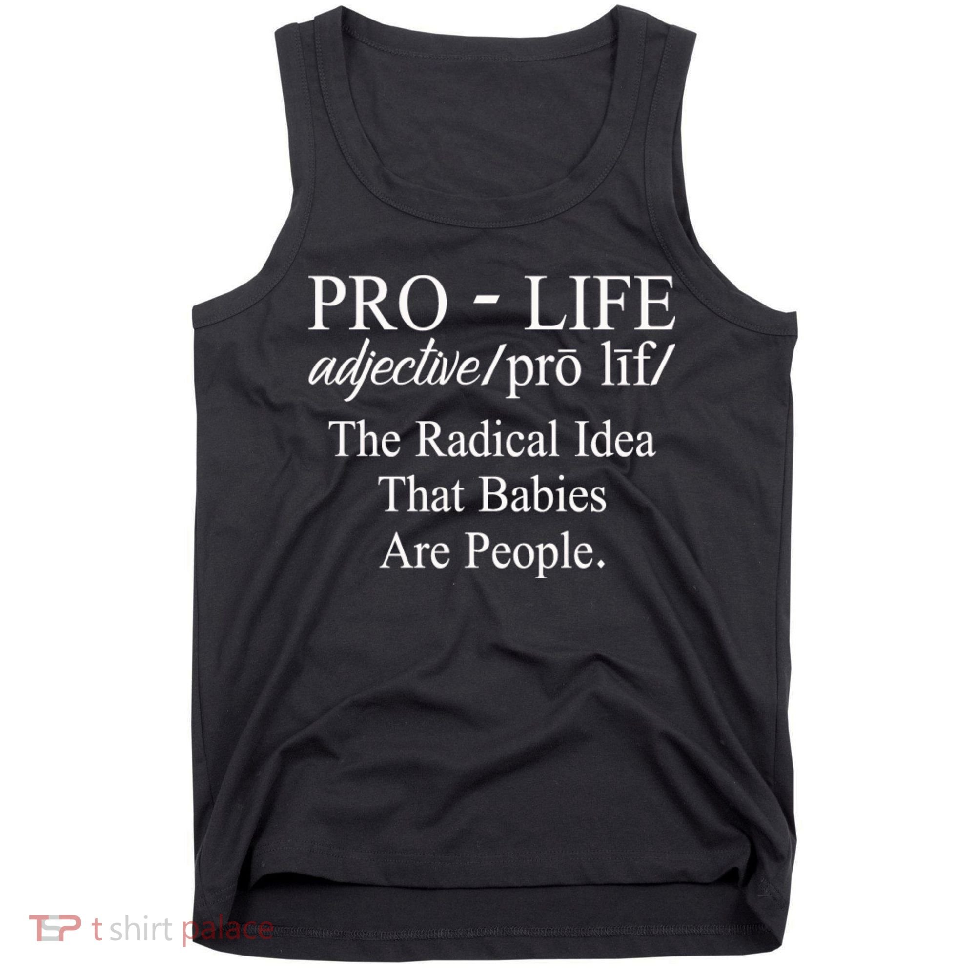 Pro Life Anti Abortion Christian Tank Top