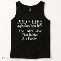 Pro Life Anti Abortion Christian Tank Top thumb 2