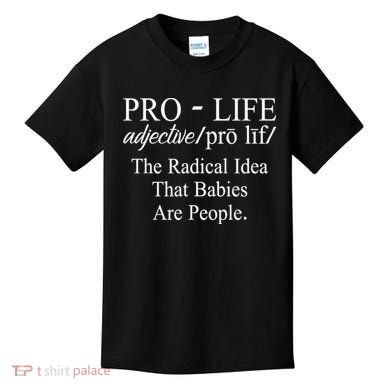 Pro Life Anti Abortion Christian Kids T-Shirt