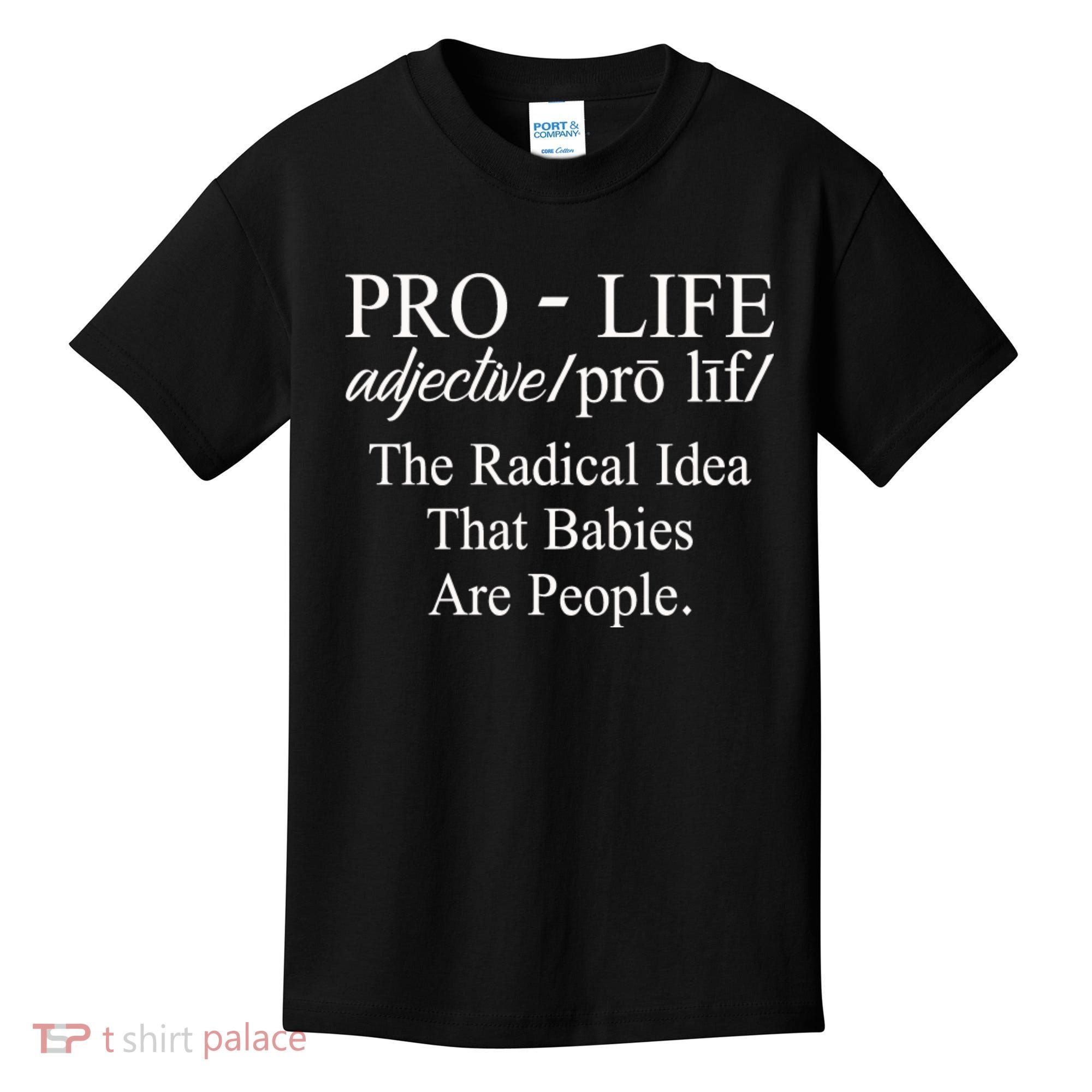 Pro Life Anti Abortion Christian Kids T-Shirt