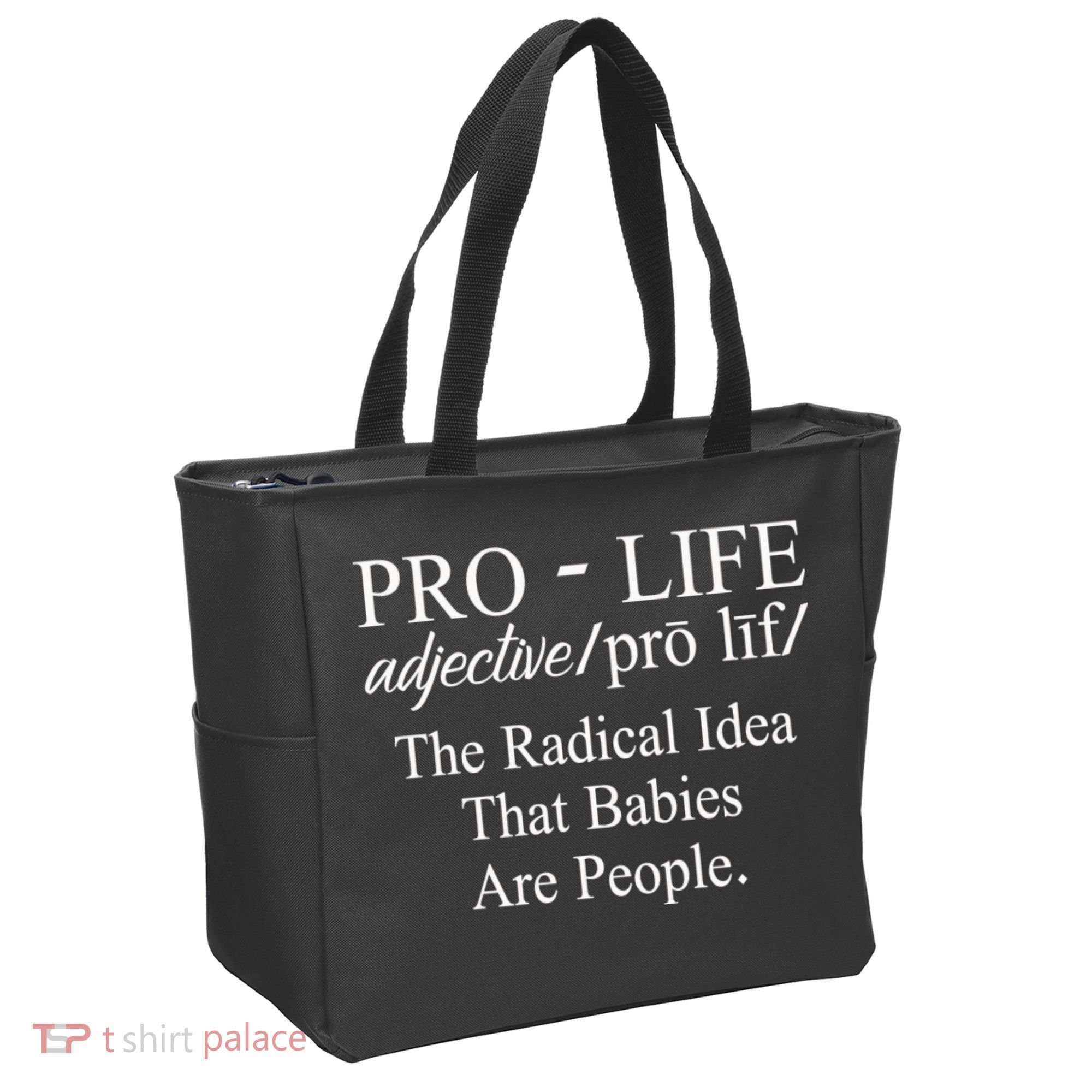 Pro Life Anti Abortion Christian Tote Bag
