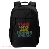 Peace Love And Summer Break Summer Lover Backpack thumb 0