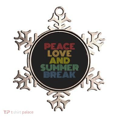 Peace Love And Summer Break Summer Lover Ornament