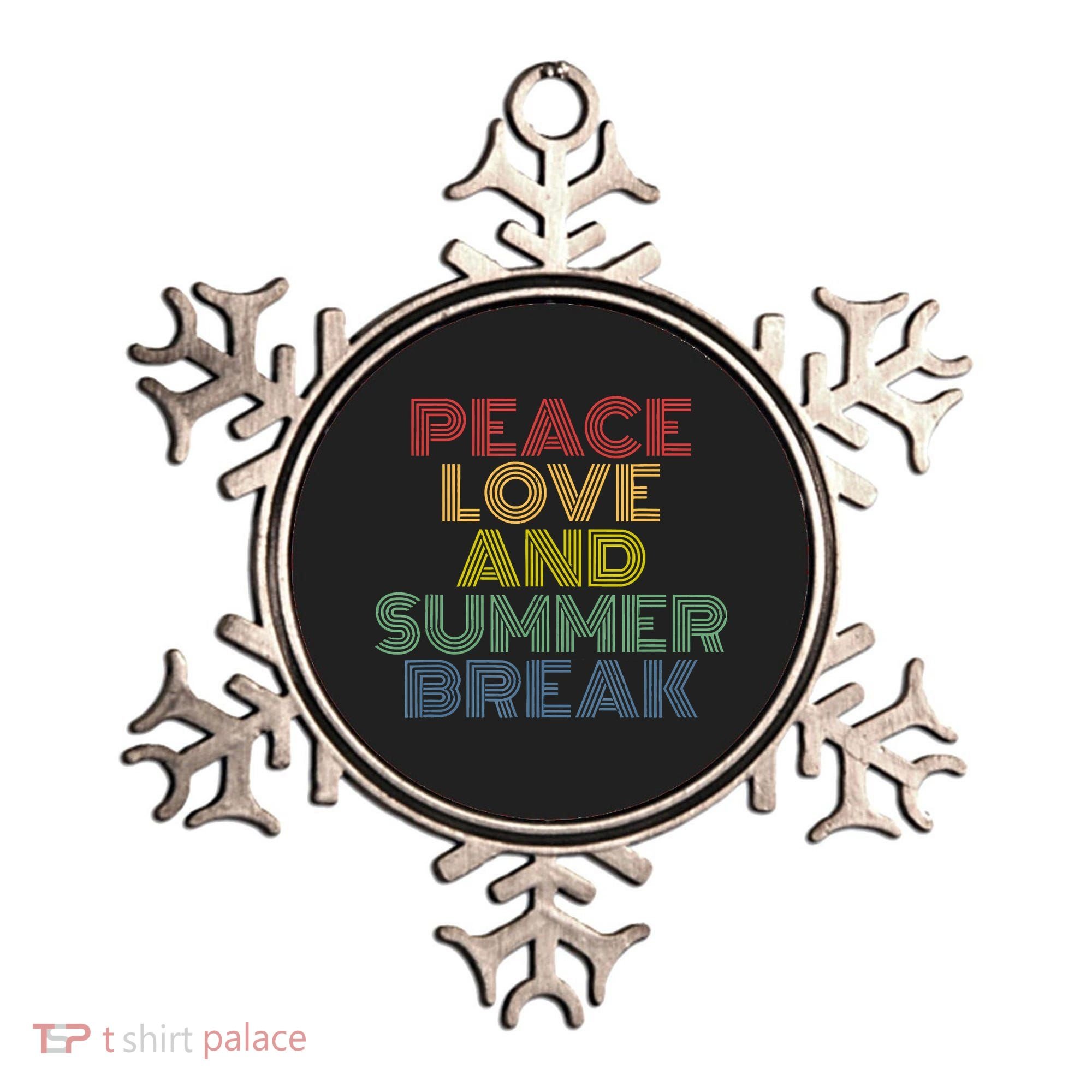 Peace Love And Summer Break Summer Lover Ornament