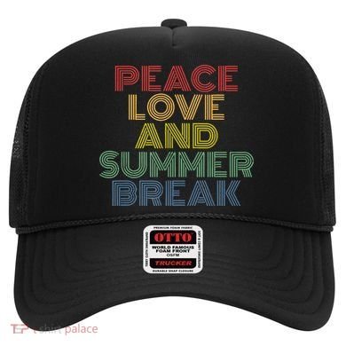 Peace Love And Summer Break Summer Lover Hat