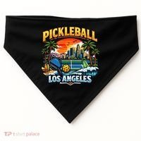 Pickleball Los Angeles USA-Made Doggie Bandana thumb 0