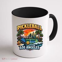 Pickleball Los Angeles Coffee Mug thumb 1