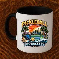 Pickleball Los Angeles Coffee Mug thumb 2