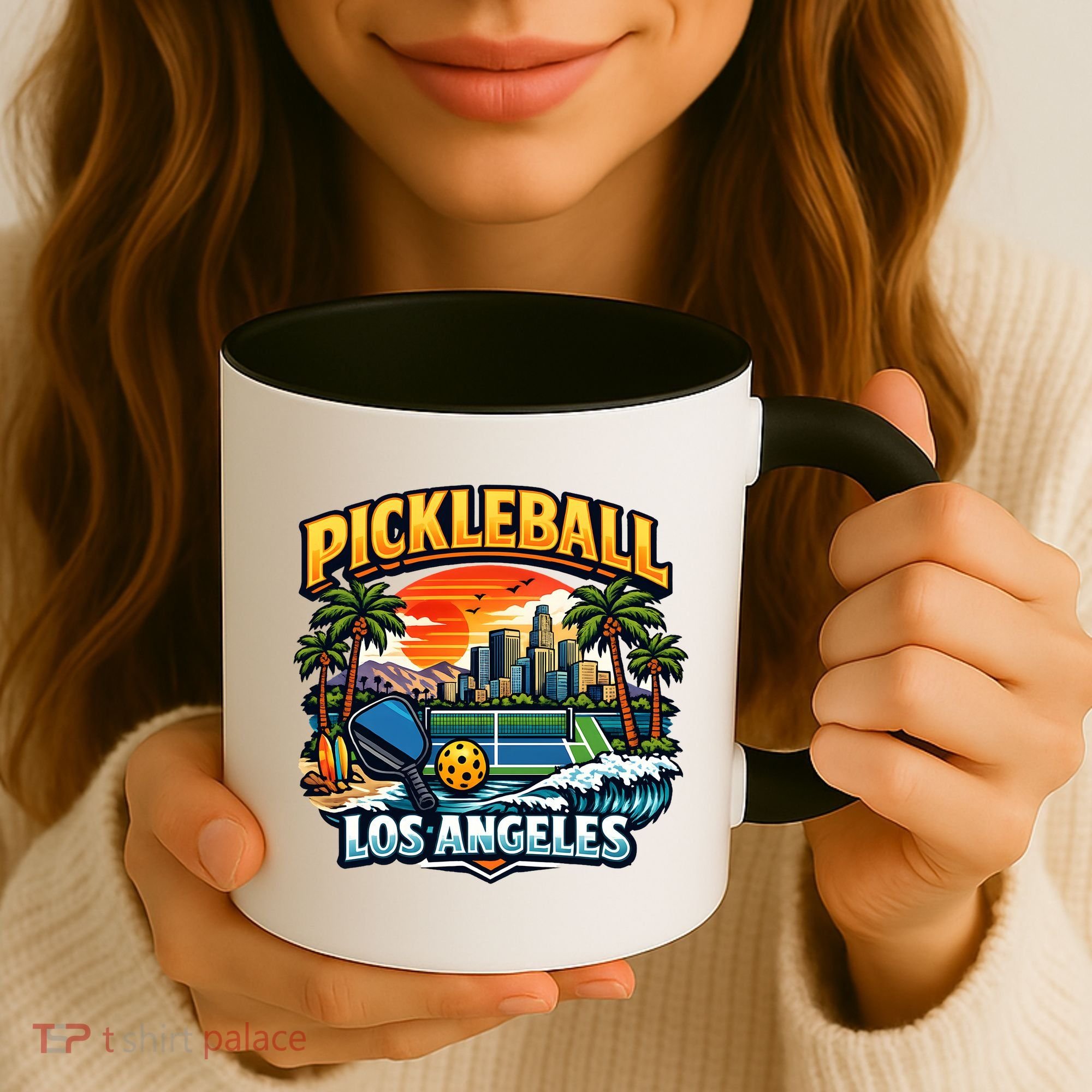Pickleball Los Angeles Coffee Mug