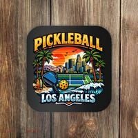 Pickleball Los Angeles Coaster thumb 0
