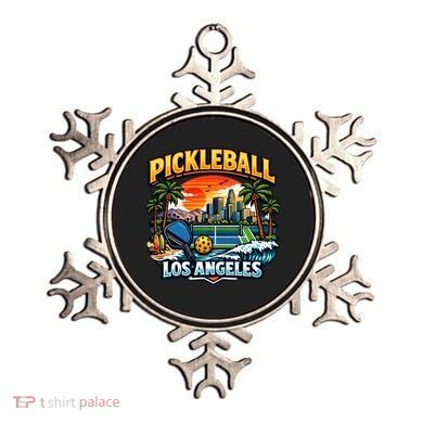 Pickleball Los Angeles Ornament