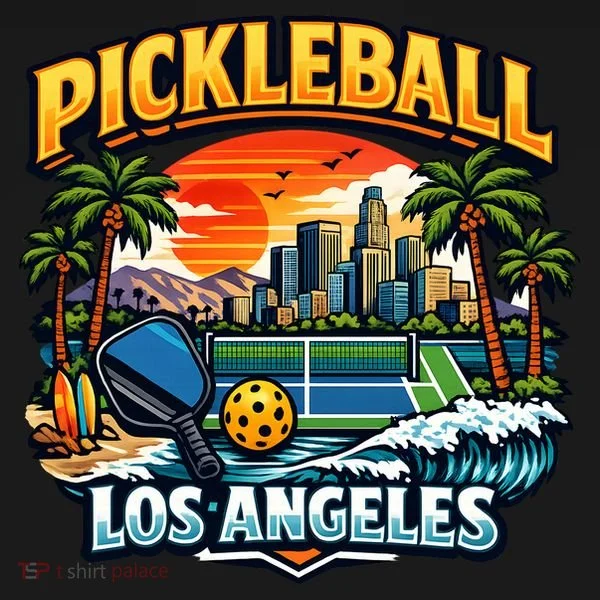 Pickleball Los Angeles Toddler Hoodie