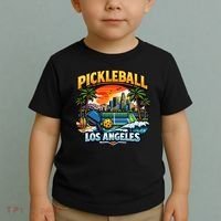 Pickleball Los Angeles Toddler T-Shirt thumb 2