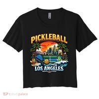 Pickleball Los Angeles Women's Crop Top Tee thumb 0