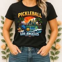 Pickleball Los Angeles Women's T-Shirt thumb 2