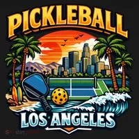 Pickleball Los Angeles Women's T-Shirt thumb 6