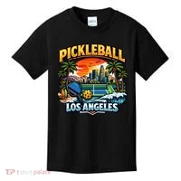 Pickleball Los Angeles Kids T-Shirt thumb 0