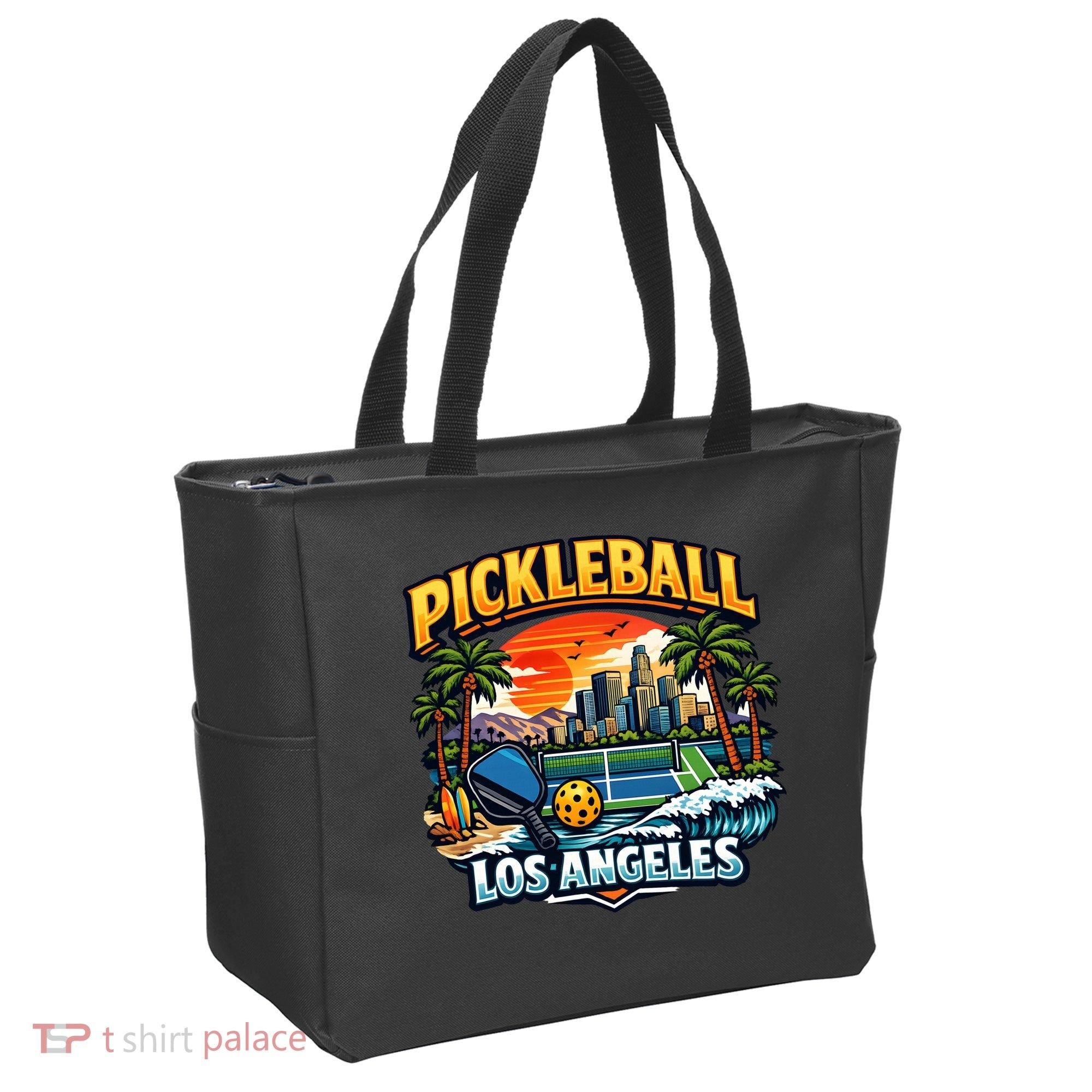 Pickleball Los Angeles Tote Bag