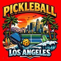 Pickleball Los Angeles Santa Hat thumb 1