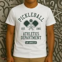 Pickleball Los Angeles Athletics Department Est 1965 Sports T-Shirt thumb 3