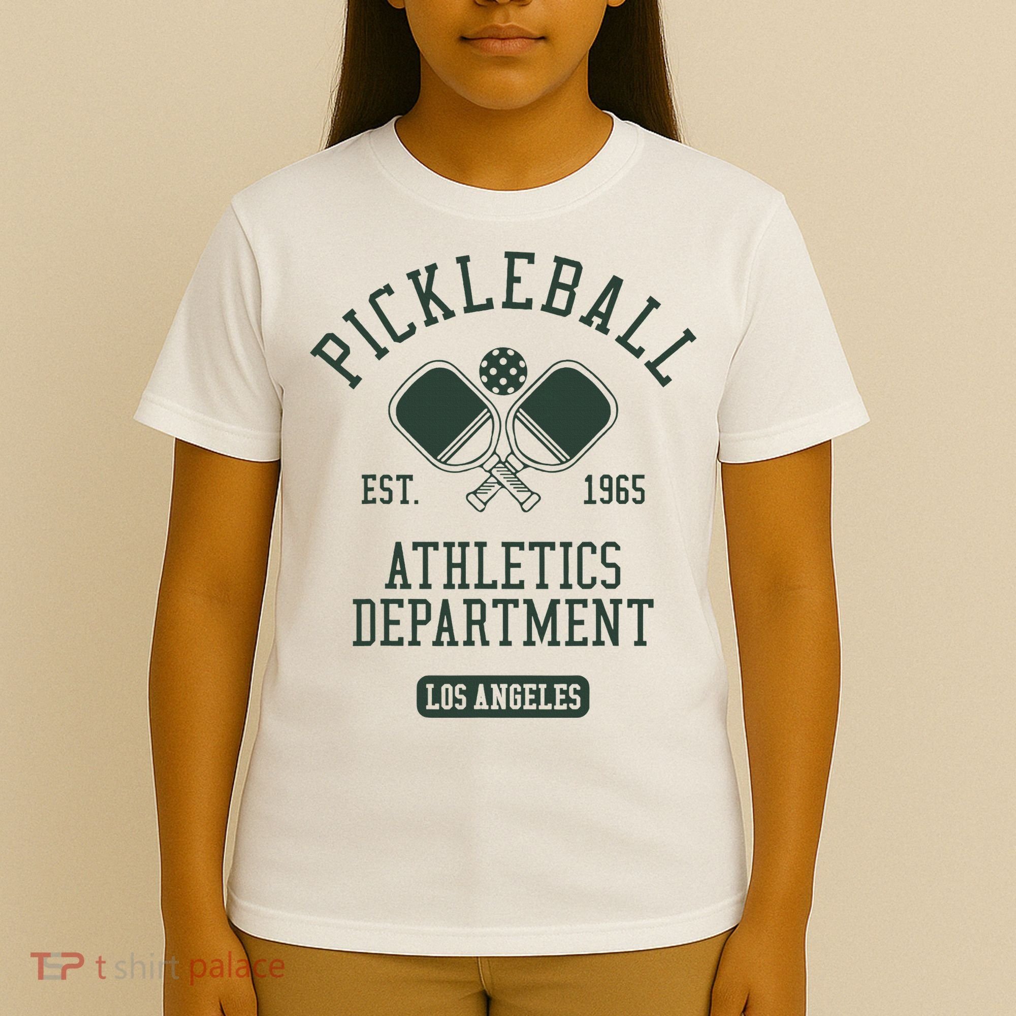 Pickleball Los Angeles Athletics Department Est 1965 Sports T-Shirt