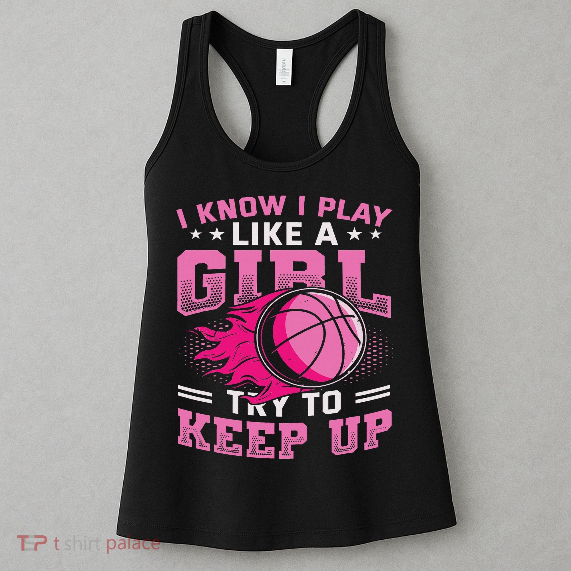Play Like A Girl Basketball Women's Tank Top