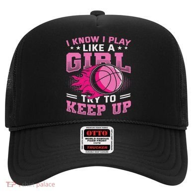Play Like A Girl Basketball Hat