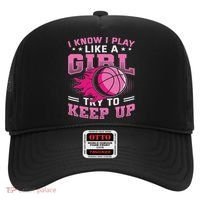 Play Like A Girl Basketball Hat thumb 0