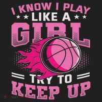 Play Like A Girl Basketball Hat thumb 2