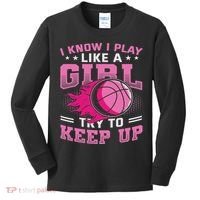 Play Like A Girl Basketball Kids Long Sleeve Shirt thumb 0