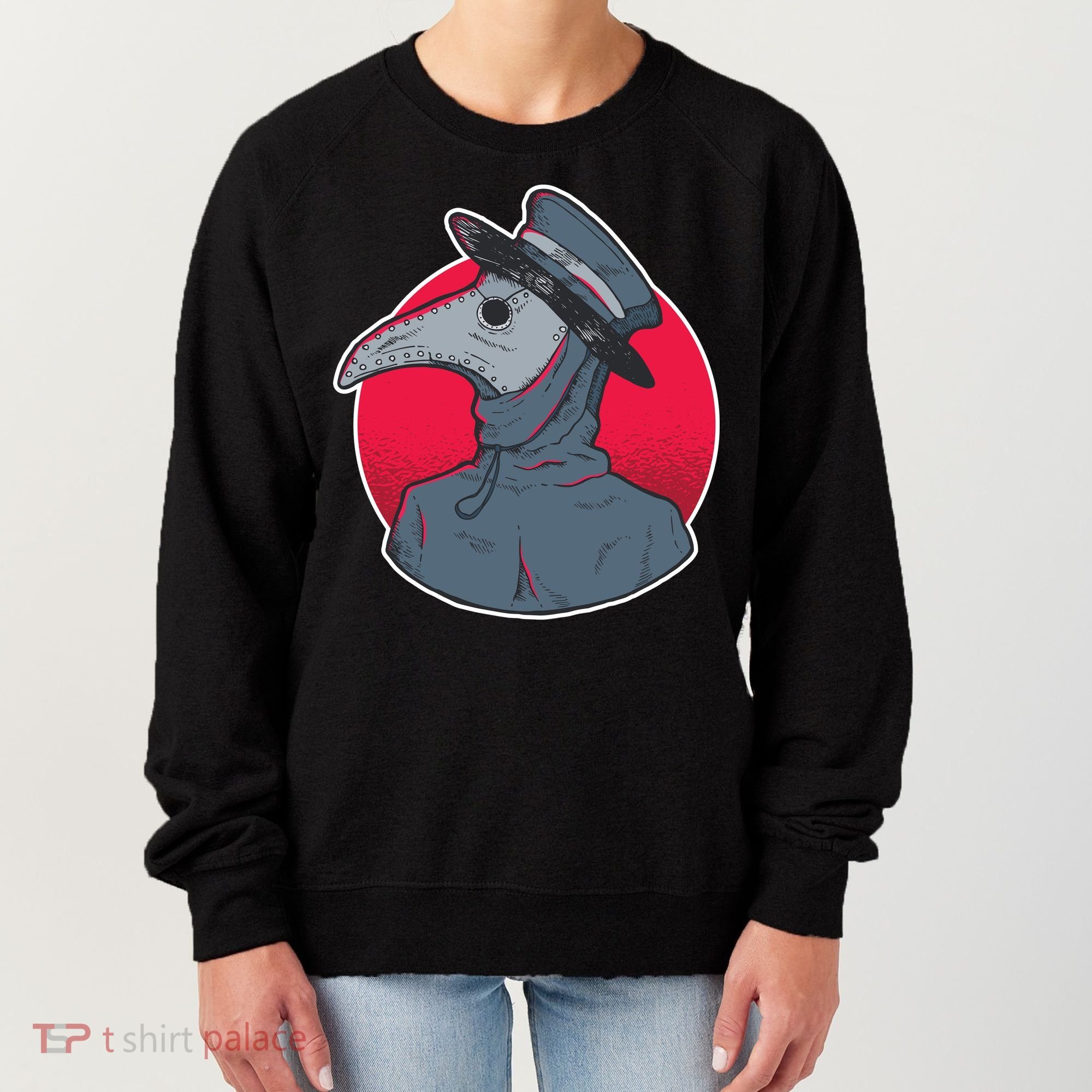 Plague Doctor Mask Women's Sweatshirt
