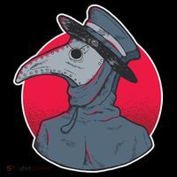 Plague Doctor Mask Women's Hoodie thumb 2
